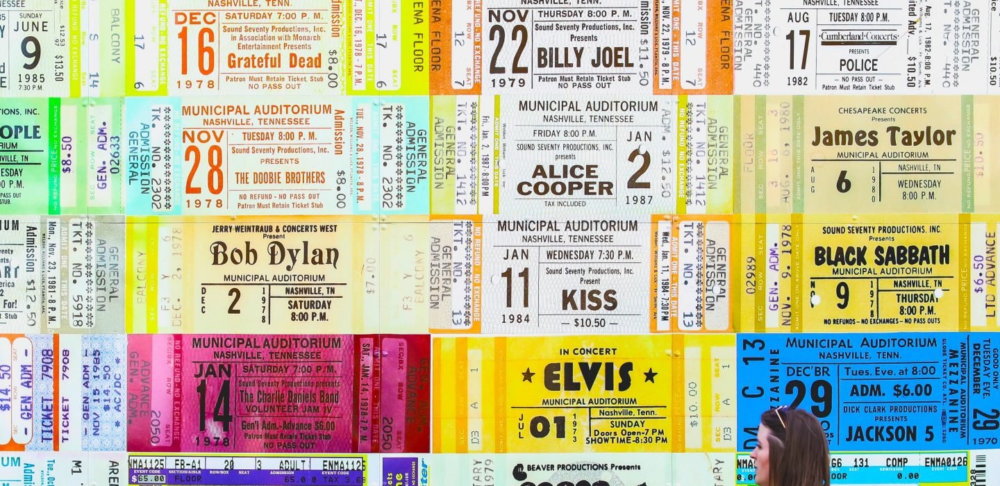 photo mur ticket