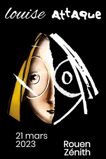 Louise Attaque Rouen affiche