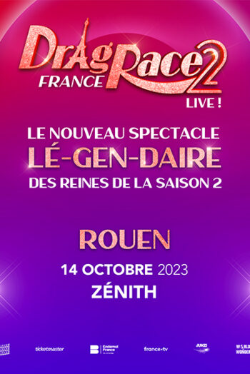 Affiche Drag Race France Rouen