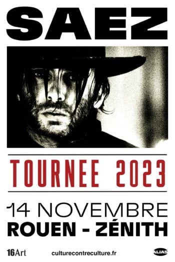 Saez affiche