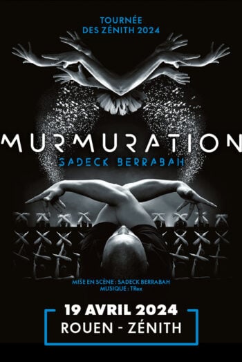 Affiche murmuration rouen