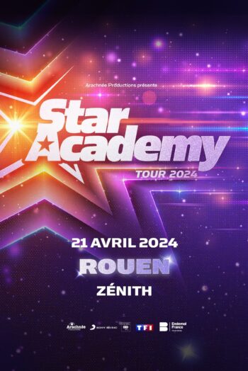 AFFICHE VILLE - ROUEN Star Academy