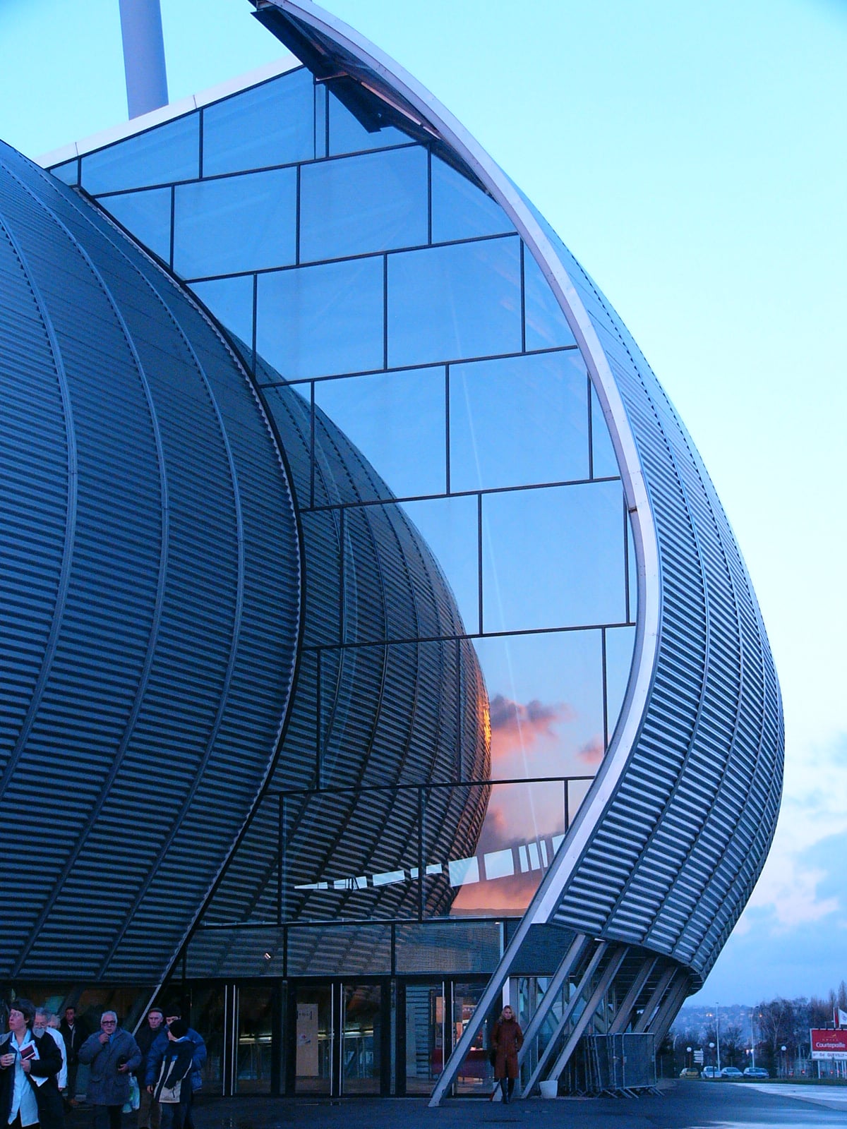 Photo façade zénith entrée
